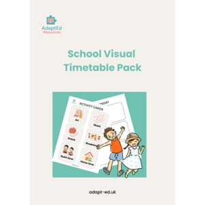 School Visual Planner Pack